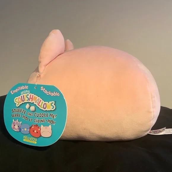 Pink Cat Stackable Squishmallow - Picture 2 of 3